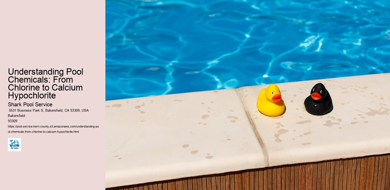 Understanding Pool Chemicals: From Chlorine to Calcium Hypochlorite